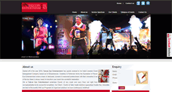 Desktop Screenshot of falconeyeentertainment.com